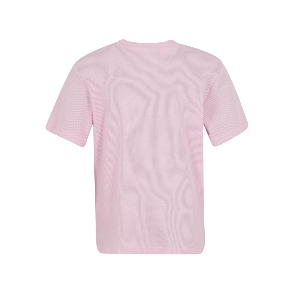 Urban Classics - Waffle Tshirt Enfant - Rose